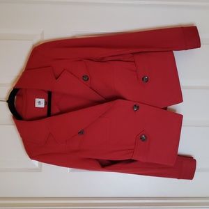 CAbi Little Red Jacket Size 8